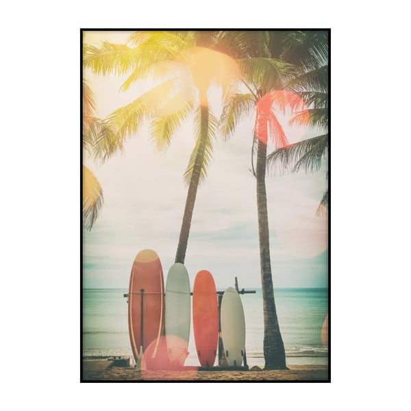 Plagát Imagioo Four Surfs, 40 × 30 cm