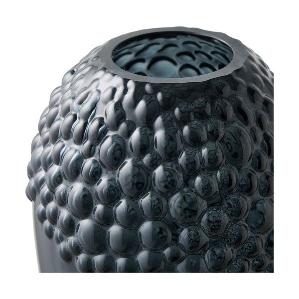 Tmavosivá sklenená váza (výška  25 cm) – House Nordic-image-2