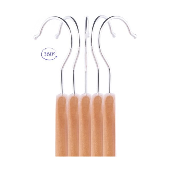 Drevené vešiaky v súprave 50 ks Storn – Homede-image-3
