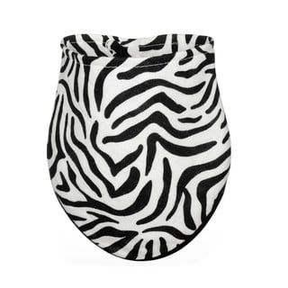 Textilný podbradník T-TOMI Zebra Skin