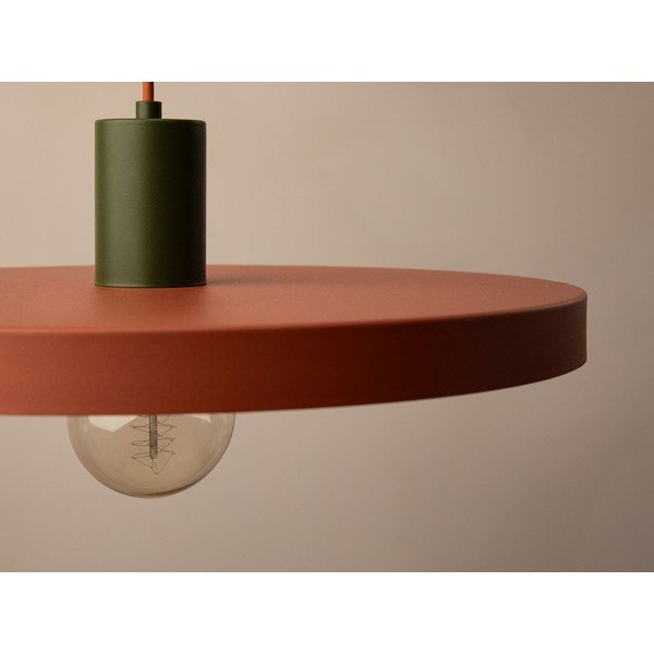 Kovové závesné svietidlo v tehlovej farbe ø 40 cm Ori – Micadoni -image-4