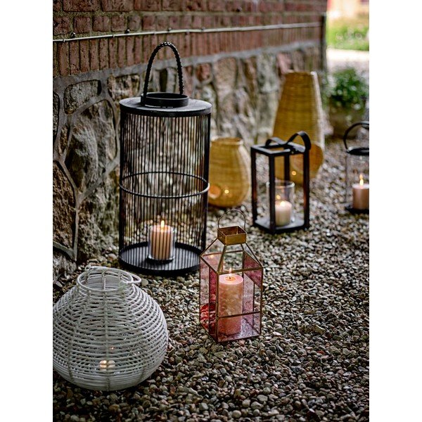 Sklenený lampáš (výška  34 cm) Drew – Bloomingville-image-1