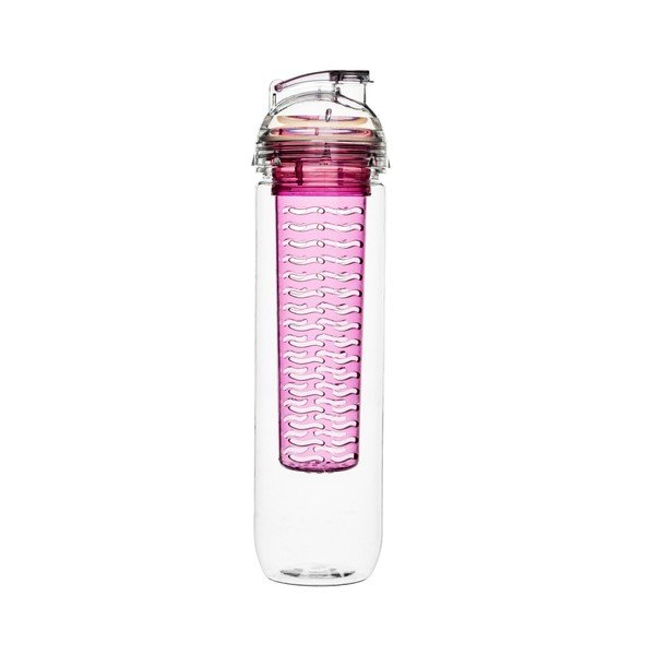 Ružová fľaša s difuzérom Sagaform Fresh, 800 ml