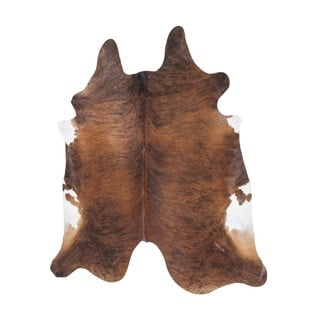 Hnedý koberec z hovädzej kože Kare Design Hide, 190 x 150 cm