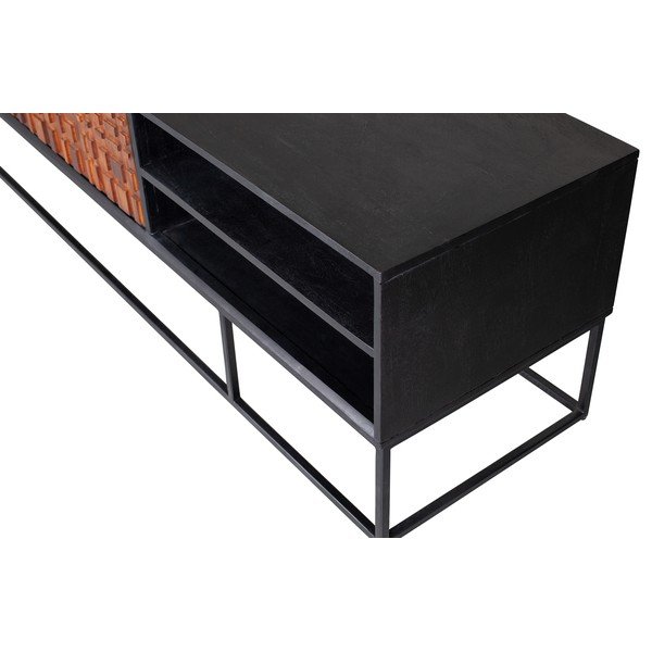 TV stolík z exotického dreva sheesham BePureHome-image-3