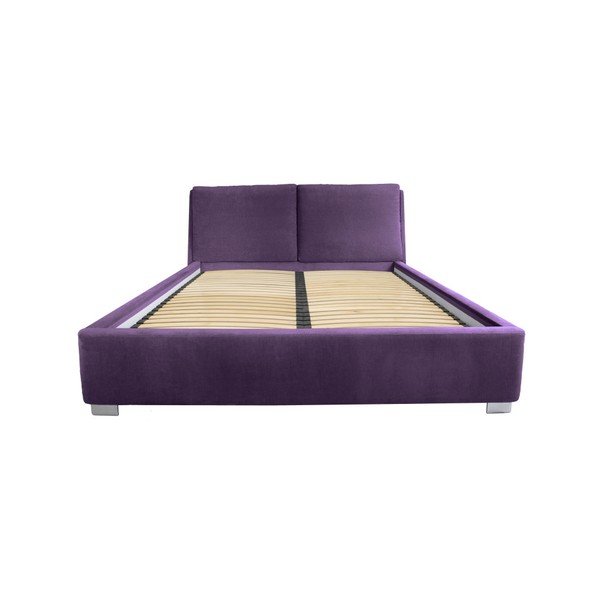 Fialová dvojlôžková posteľ Mazzini Beds Vicky, 180 × 200 cm-image-3