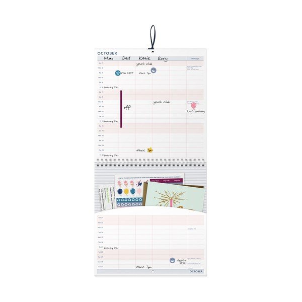 Nástenný rodinný kalendár - Busy B-image-3