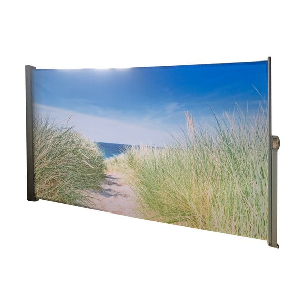 Kovovo-látková balkónová zástena 300x160 cm – Garden Pleasure-image-2