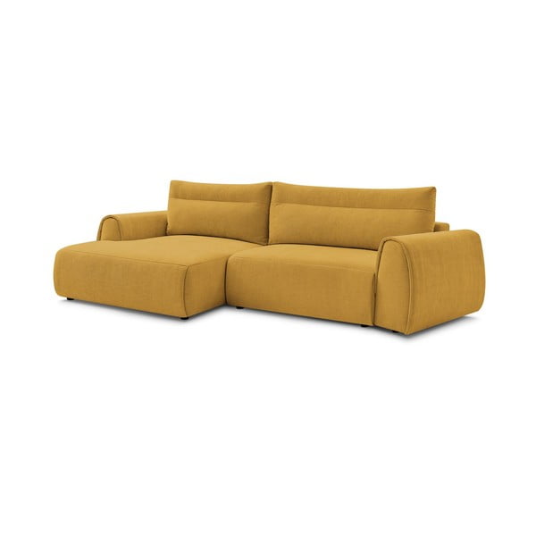 Okrovožltá rohová pohovka Aden – Bobochic Paris-image-3