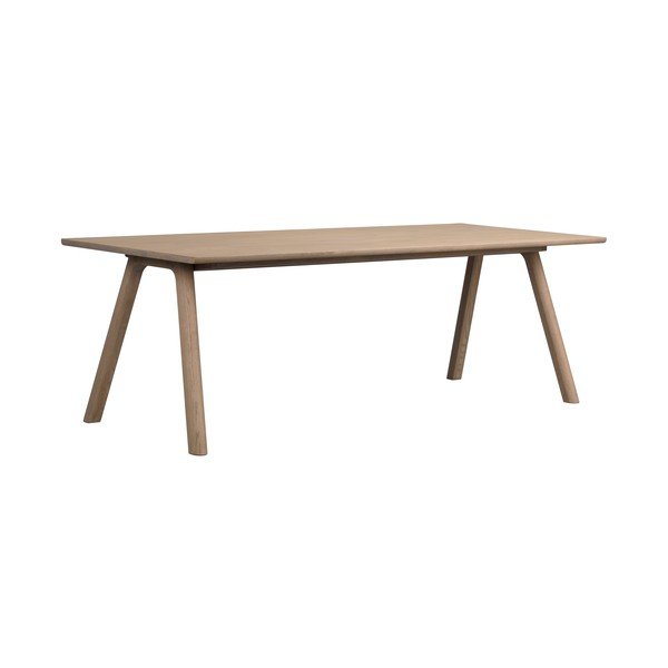 Rozkladací jedálenský stôl z dubového dreva 95x220 cm Clapperton – Rowico