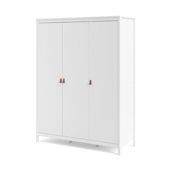 Biela šatníková skriňa 150x199 cm Madrid – Tvilum-image-3