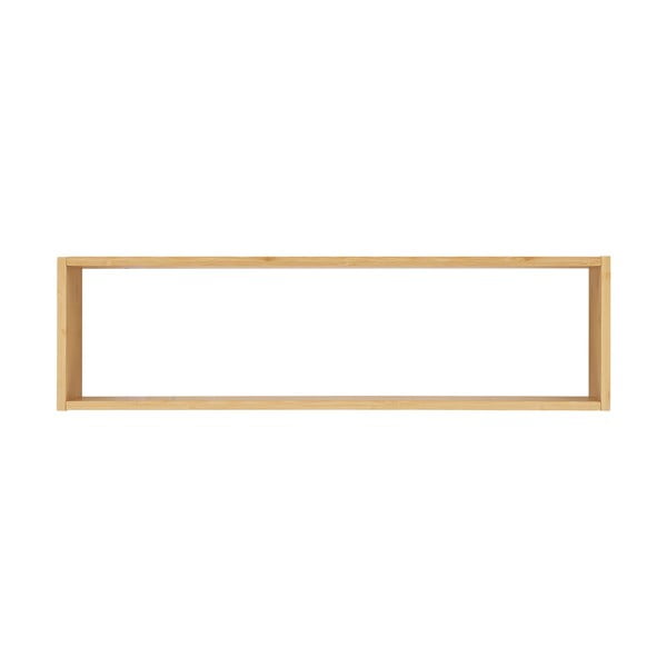 Poschodová bambusová polica v prírodnej farbe 70 cm Ember – House Nordic