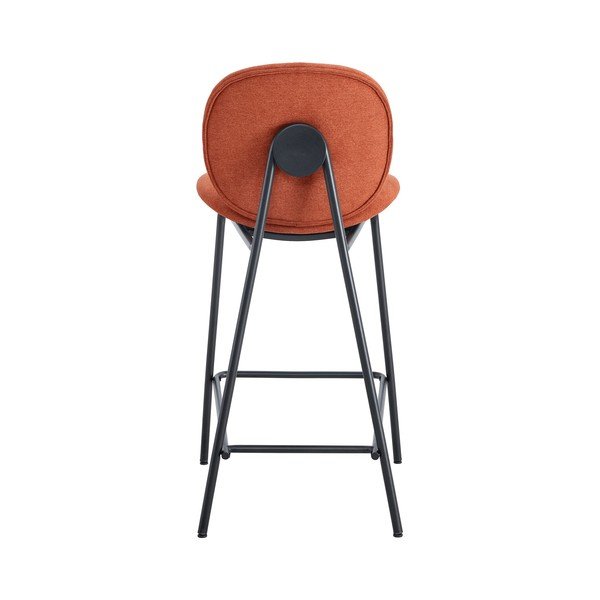 Barové stoličky v súprave 2 ks v tehlovej farbe (výška sedadla 65 cm) Cori – Marckeric-image-4