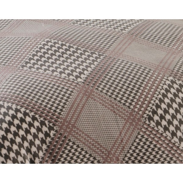 Sivé obliečky na jednolôžko z mikroplyšu 140x200 cm – My House-image-1