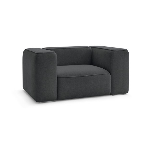 Tmavosivé kreslo Zephyr – Bobochic Paris