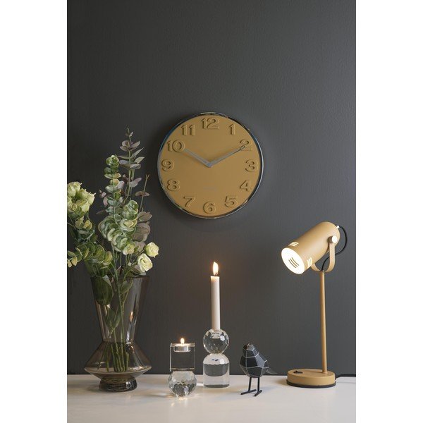 Horčicovožltá stolová lampa Leitmotiv Husk-image-1