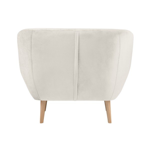 Krémové kreslo Mazzini Sofas Benito-image-2