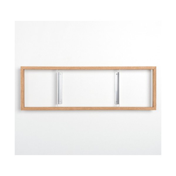 Polica na knihy z dubového dreva das kleine b b3, výška 22 cm-image-2