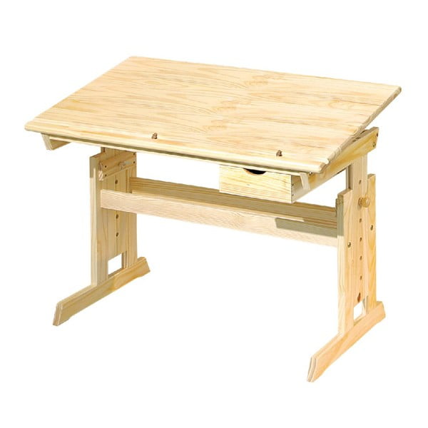 Nastaviteľný drevený písací stôl 13Casa Paint
