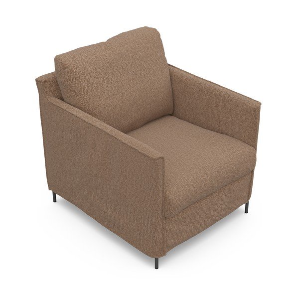 Hnedé kreslo Petito – Furninova -image-3