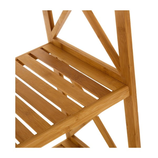 Bambusový kúpeľňový regál v prírodnej farbe 36,5x153 cm - Casa Selección-image-3