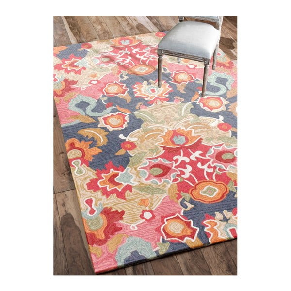 Ručne tuftovaný koberec nuLOOM Florista Multi, 152 x 244 cm-image-1