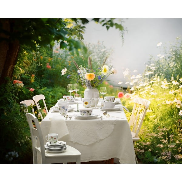 Biely dezertný porcelánový tanier ø 22 cm Hammershøi Summer – Kähler Design-image-4