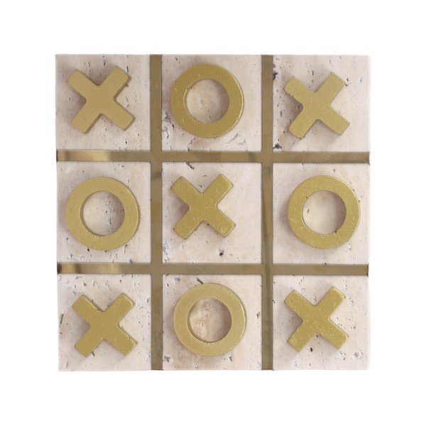 Kamenná drobná dekorácia Tic Tac Toe – PT LIVING