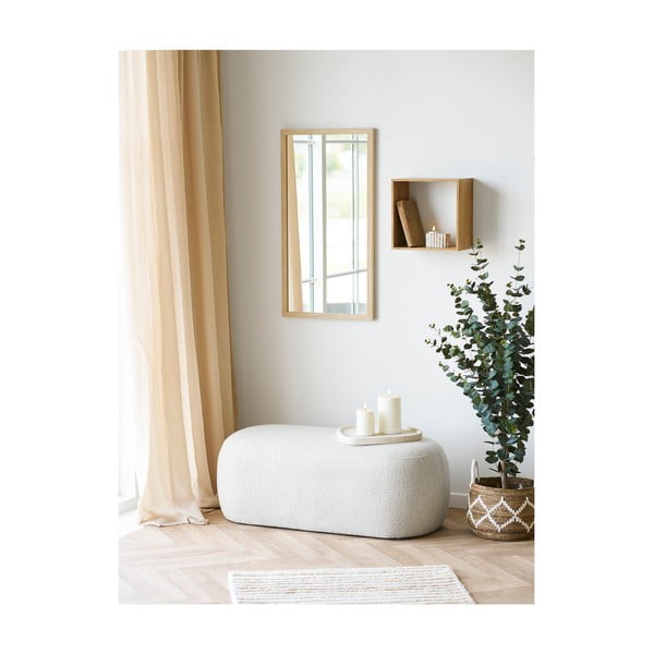 Poschodová polica z dubového dreva v prírodnej farbe 30 cm Lattoon – House Nordic-image-2