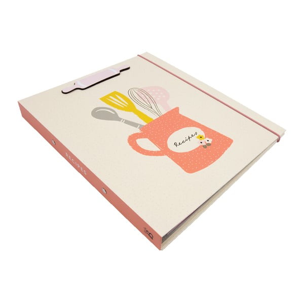 Kniha receptov Busy B Recipe Floral A4-image-1