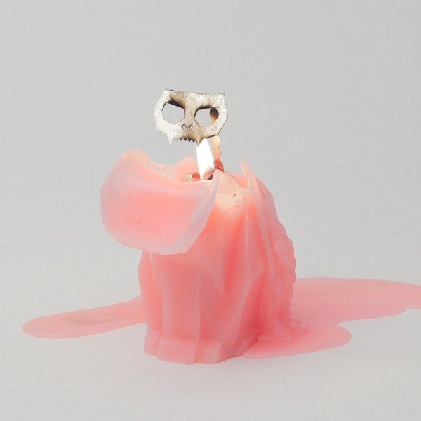 Sviečka Pyropet Kisa Pink-image-3