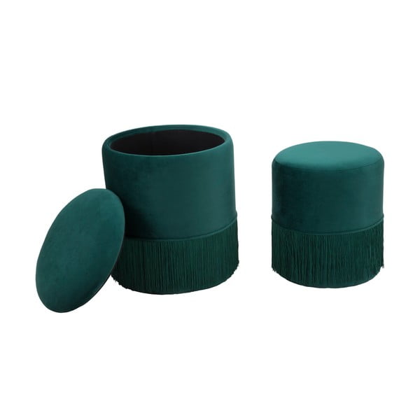 Sada zelených taburetiek Mauro Ferretti Constanzo, 2 ks-image-2