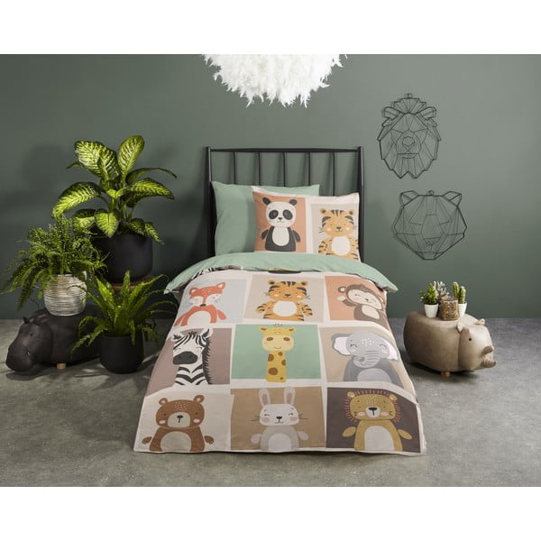 Detské obliečky na jednolôžko/predĺžené z mikrovlákna 140x220 cm Ranger – Good Morning-image-1