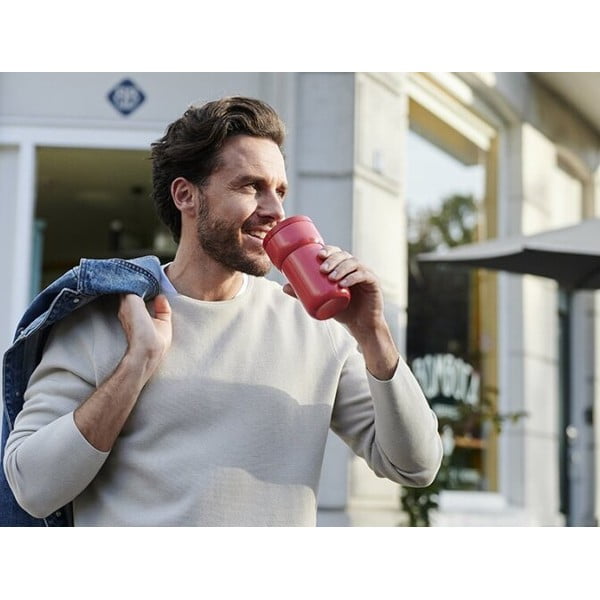 Tyrkysovomodrý cestovný hrnček Mepal Ellipse, 275 ml-image-3