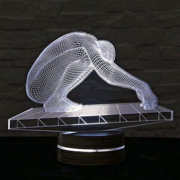 3D stolová lampa Person