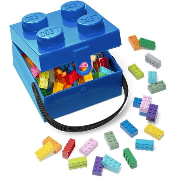 Modrý úložný box s rukoväťou LEGO®-image-1