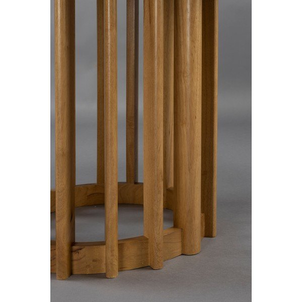 Okrúhly jedálenský stôl s doskou v dubovom dekore ø 120 cm Barlet – Dutchbone-image-1