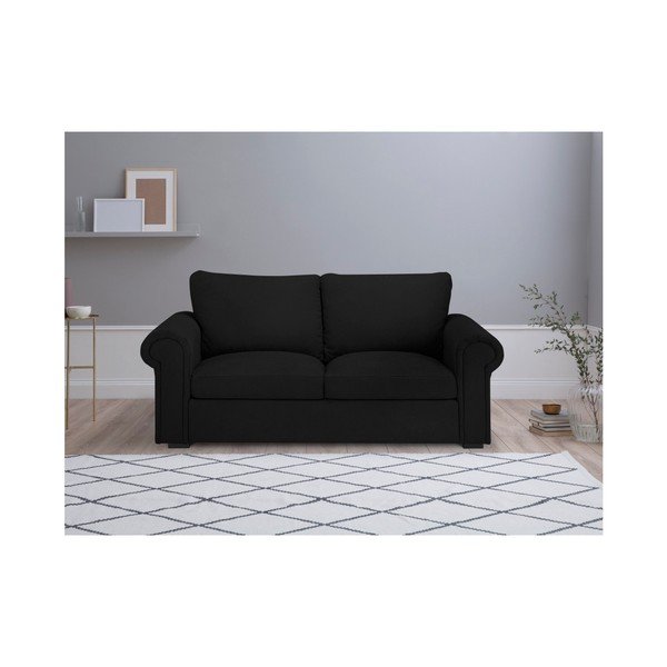 Čierna pohovka Windsor & Co Sofas Hermes, 104 cm-image-2