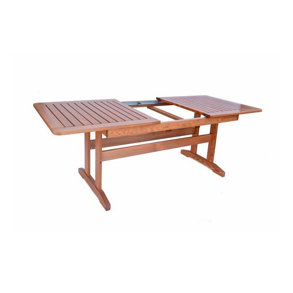 Záhradný jedálenský stôl z borovicového dreva 90x160 cm Luisa – Rojaplast-image-4