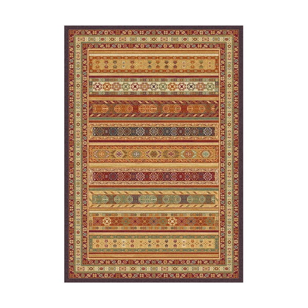 Béžovo-hnedý koberec Universal Nova, 300 x 67 cm