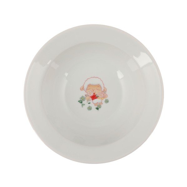 5-dielna detská porcelánová jedálenská súprava Kütahya Porselen Sheep-image-2