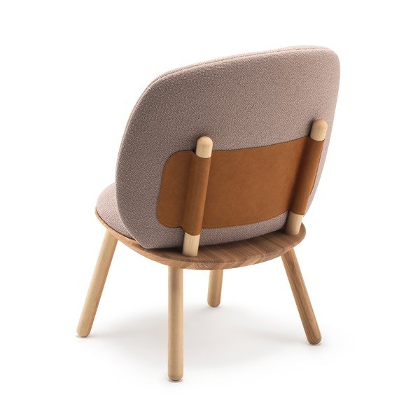 Béžové vlnené kreslo EMKO Naïve-image-3