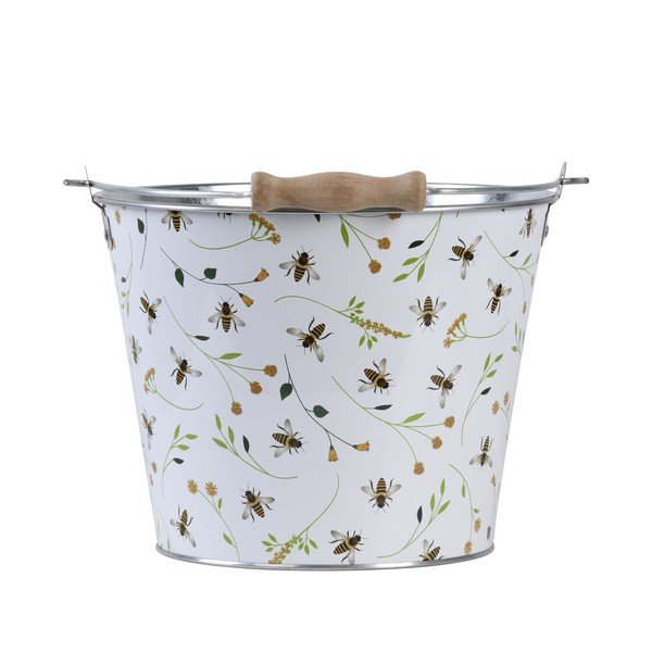 Záhradné vedierko s potlačou Esschert Design Bee, 5 l-image-1