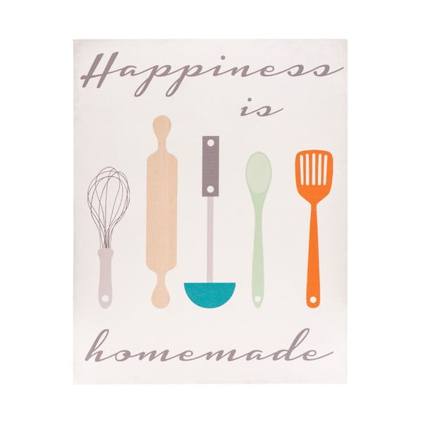 Drevený obraz Happiness is Homemade, 20x25 cm