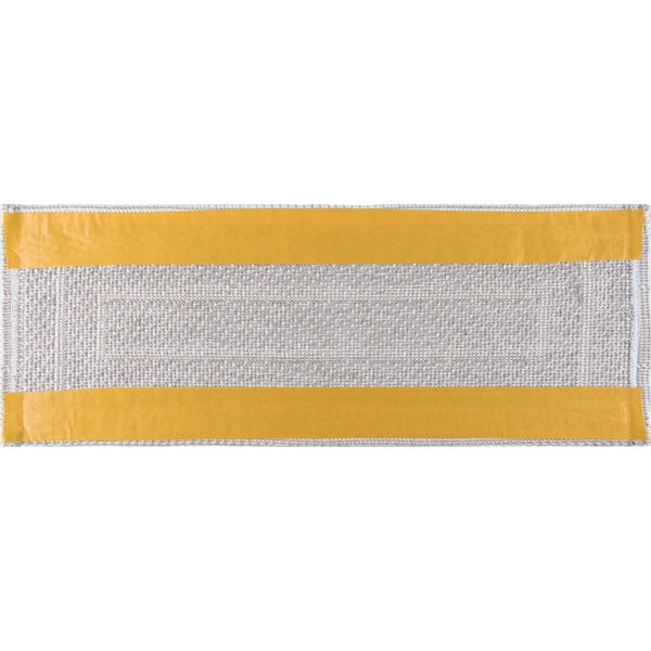 Krémovobiele bavlnené nášľapy na schody v súprave 16 ks 25x65 cm Tablo Krem – Vitaus-image-4