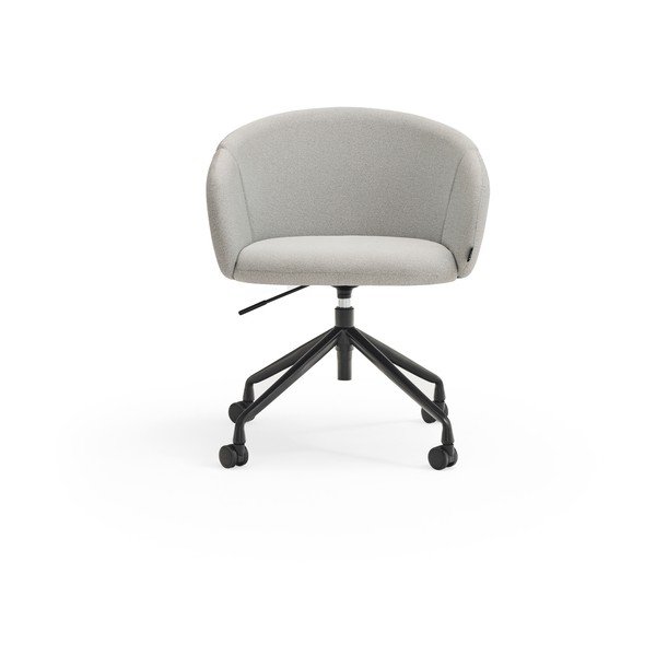 Svetlosivá čalúnená kancelárska stolička Add – Teulat-image-1