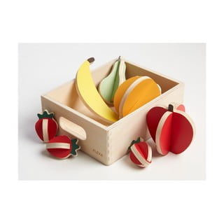 Drevený detský hrací set Flexa Play Shop Fruits