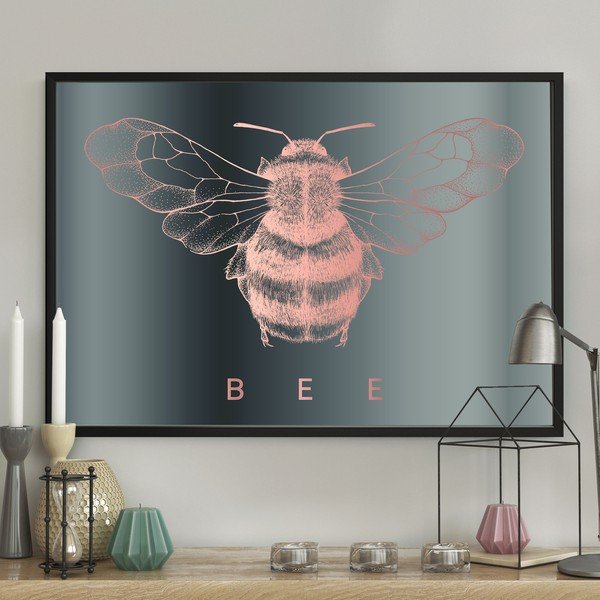 Nástenný plagát v ráme BUMBLEBEE, 40 x 50 cm-image-1