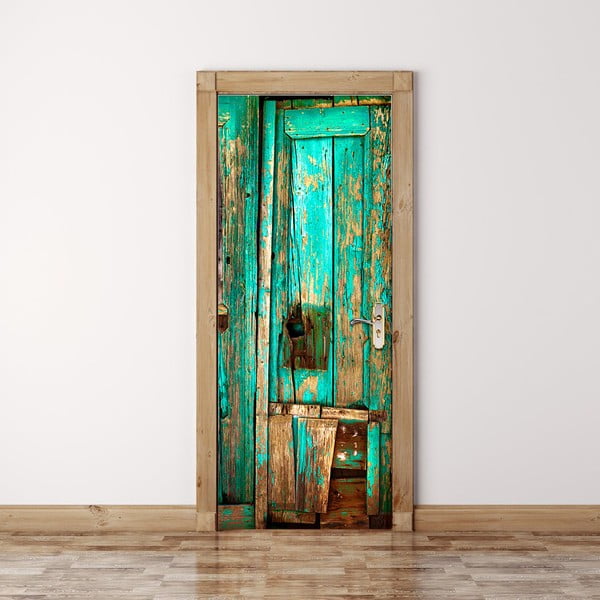 Tapeta na dvere Walplus Vintage Timber, 88 × 200 cm