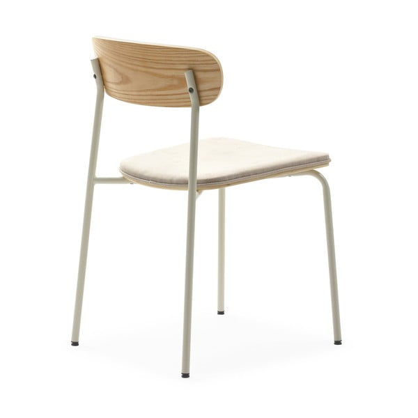 Jedálenské stoličky v súprave 2 ks v béžovo-prírodnej farbe Adriana – Marckeric-image-4